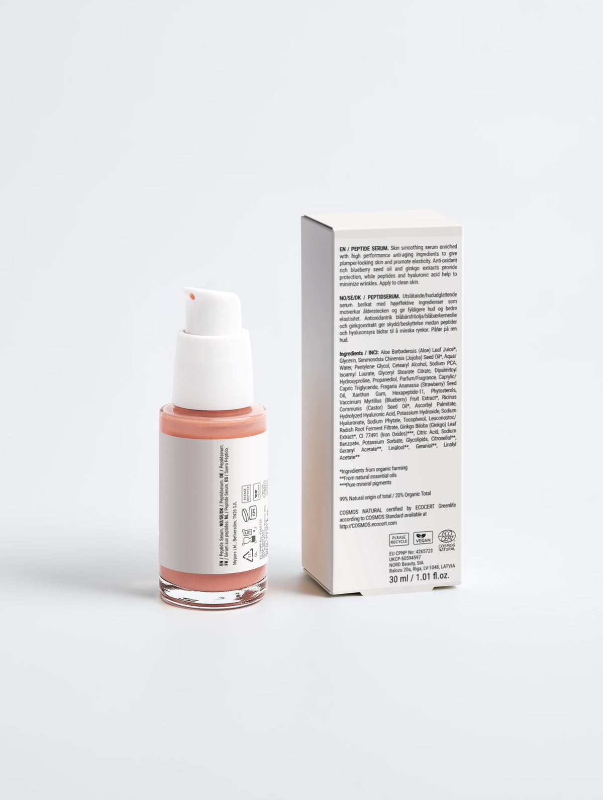 Sérum aux peptides