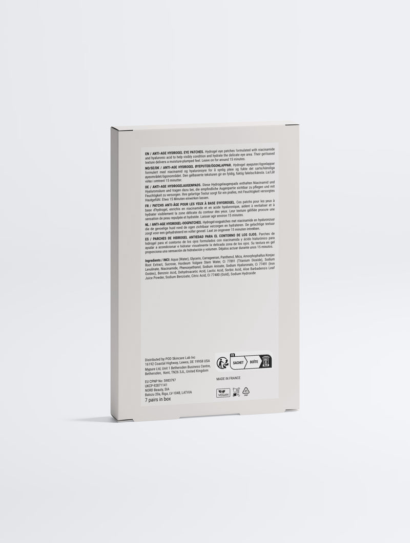Patchs oculaires hydrogel